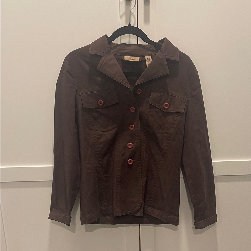 Woman’s i.e. Jacket - colors brown size 6